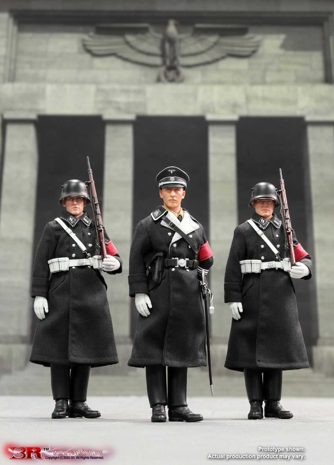 1/12 Scale WWII German SS Honor Guard Aaron - NIB DID 3R TG80007