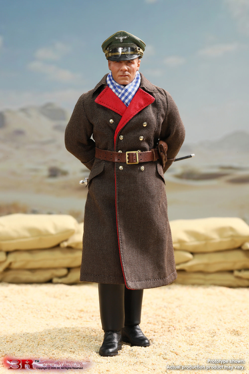 1/12 Scale Erwin Rommel, The Desert Fox - NIB DID 3R TG80004