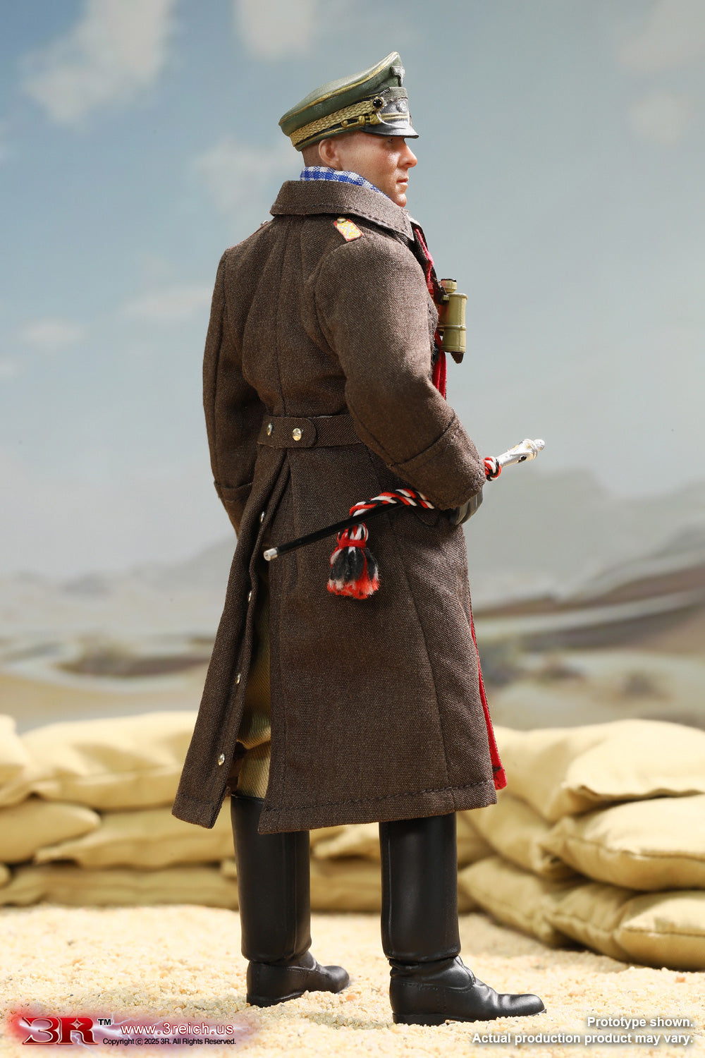 1/12 Scale Erwin Rommel, The Desert Fox - NIB DID 3R TG80004
