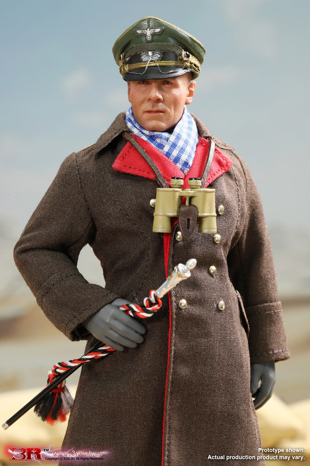 1/12 Scale Erwin Rommel, The Desert Fox - NIB DID 3R TG80004