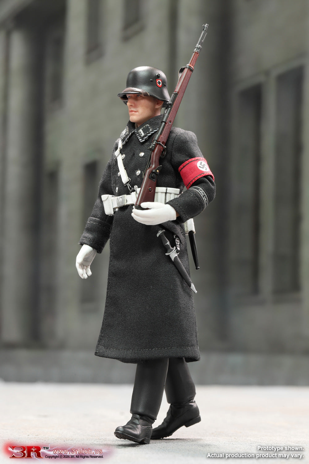 1/12 Scale WWII German SS Honor Guard Aaron - NIB DID 3R TG80007