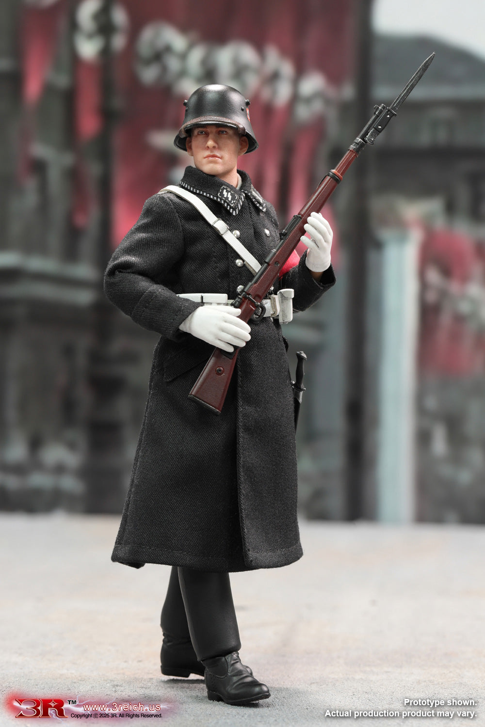 1/12 Scale WWII German SS Honor Guard Aaron - NIB DID 3R TG80007