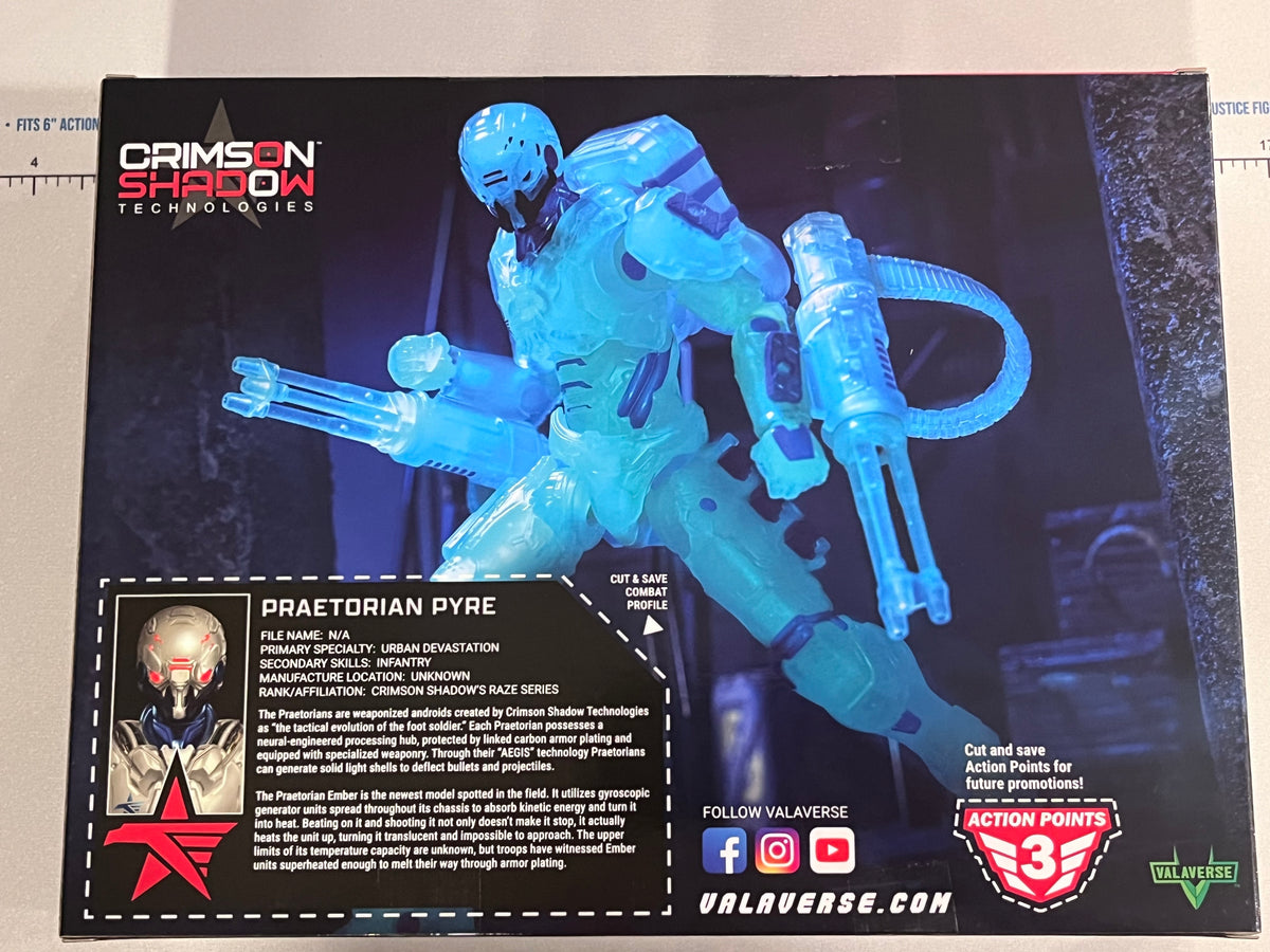 1/12 Scale Science Fiction Crimson Shadow Praetorian Pyre - Valaverse