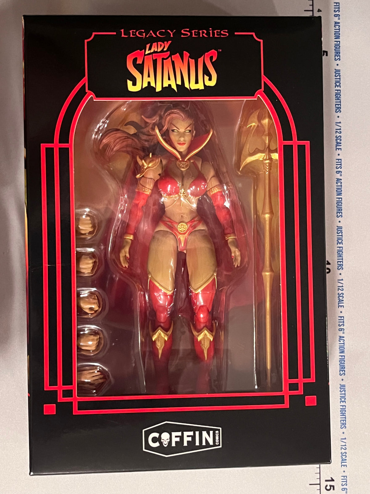 1/12 Scale Executive Replicas LADY SATANUS 6in Action Figure - NIB Executive Replicas ER-LC-LS