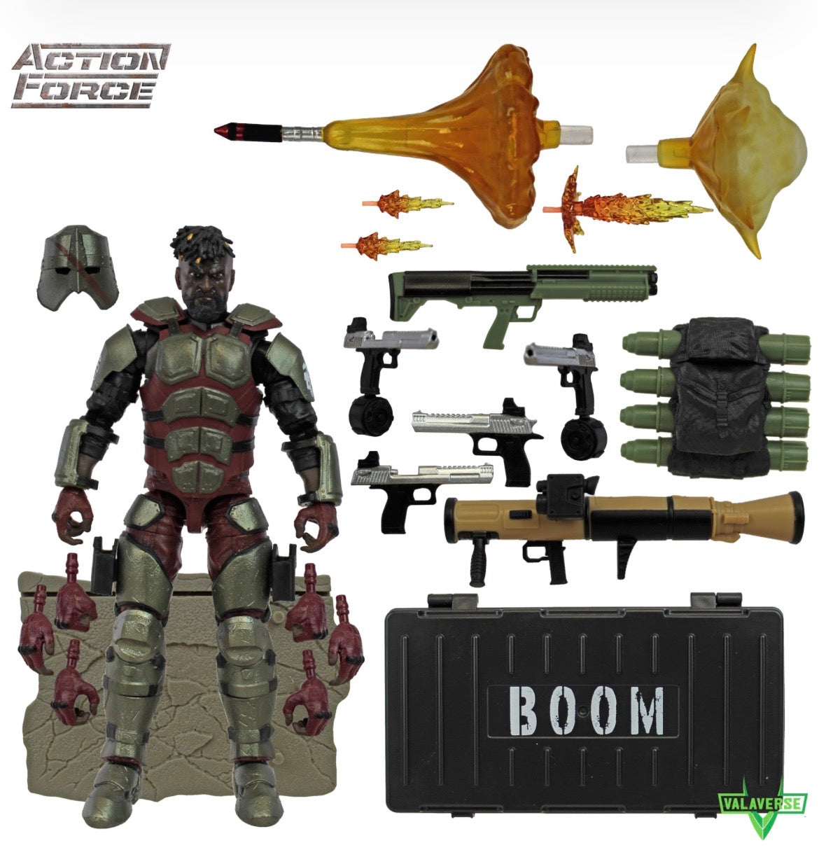 1/12 Scale Modern Action Force Malice - Valaverse