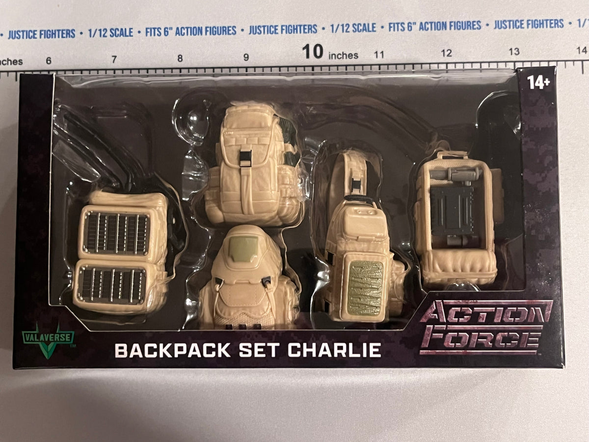 1/12 Scale Tan Backpack Set Charlie - NIB Valaverse