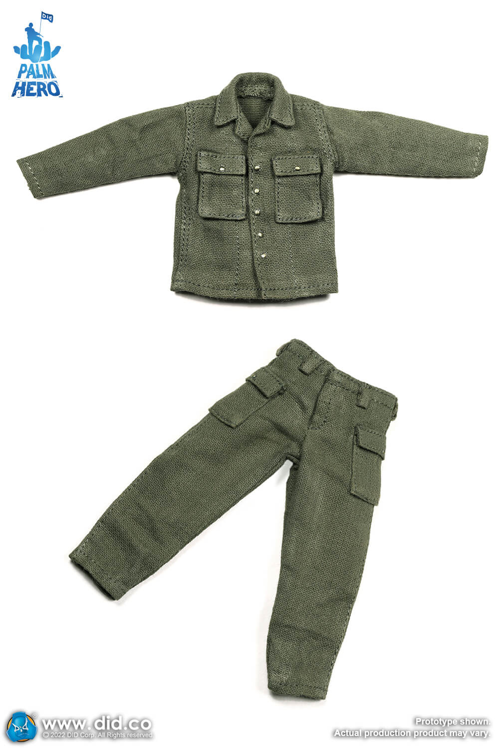 1/12 Scale Palm Hero Series WWII US 2nd Ranger Battalion Series 4 – Private First Class Reiben - NIB DID XA80012