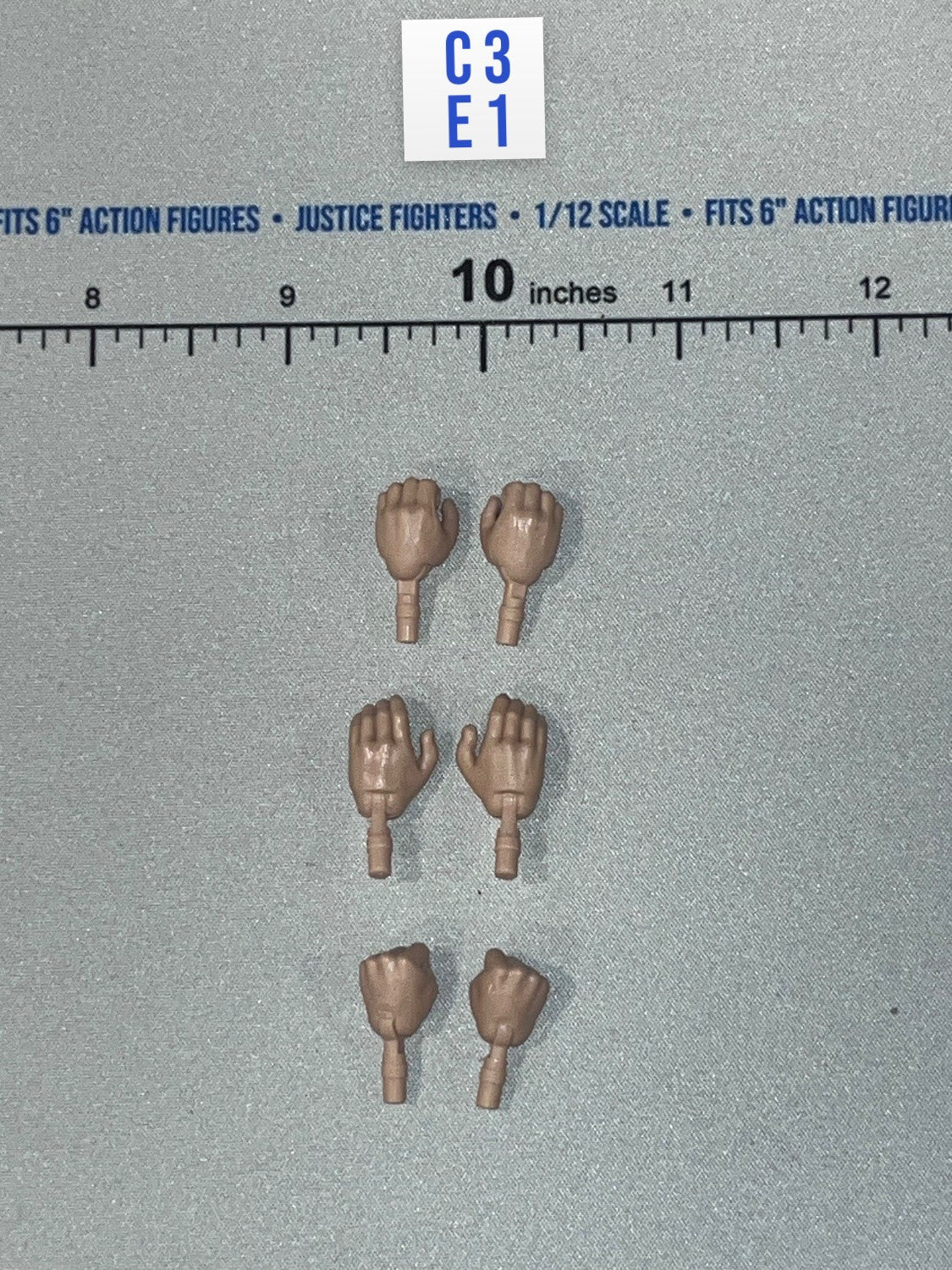 1/12 Scale Modern Era Interchangeable Hands Set - Pandora (Black) Valaverse