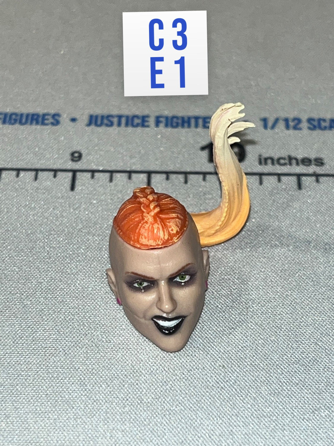 1/12 Scale Modern Era Head Sculpt - Pandora (Black) Valaverse