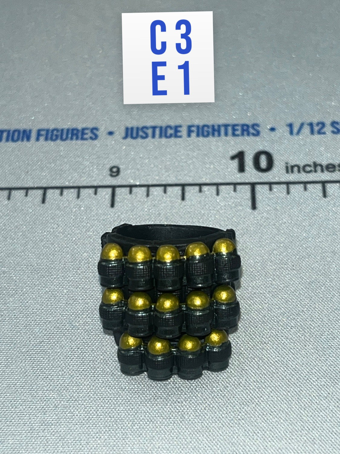 1/12 Scale Modern Era Ammunition Pouches - The Black - Vane Valaverse