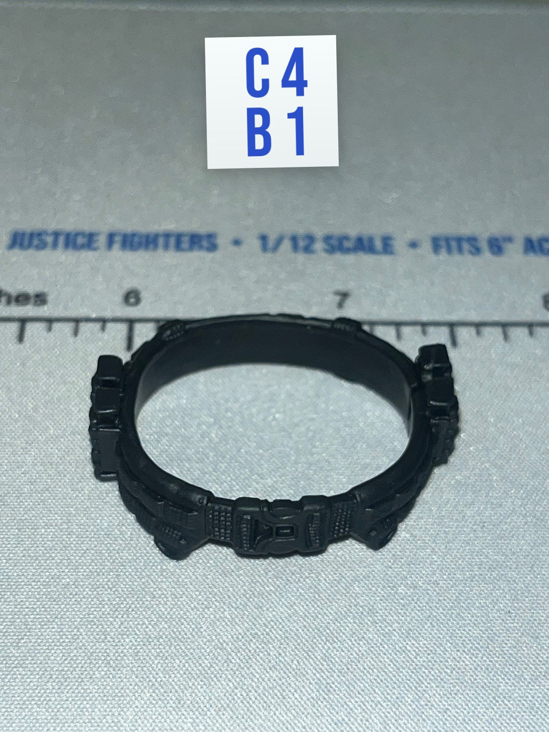 1/12 Scale Modern Era US Batman Utility Belt - Valaverse Blackbeard - The Black