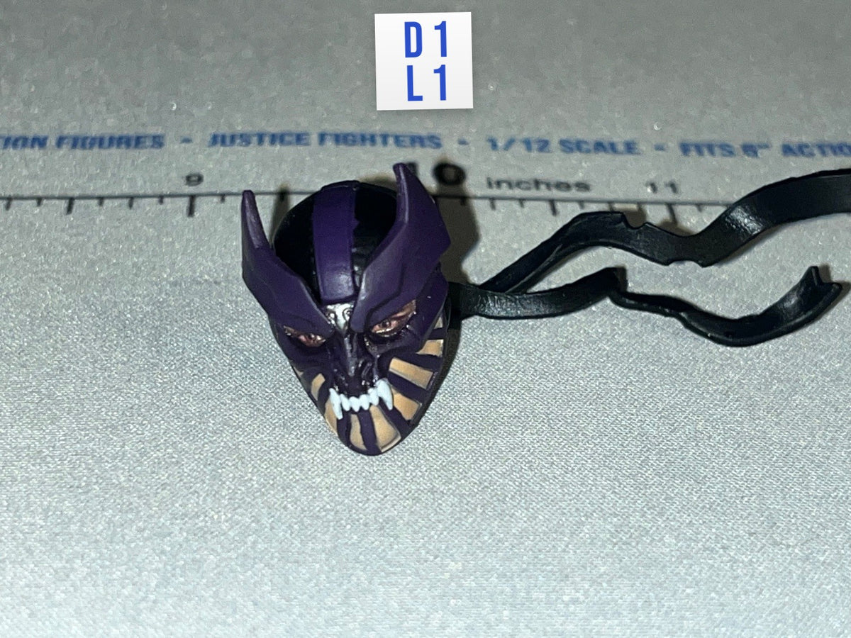 1/12 Scale Modern Era Demon Villain Masked Head Sculpt - GI Joe Classified Cobra Ninjas #160