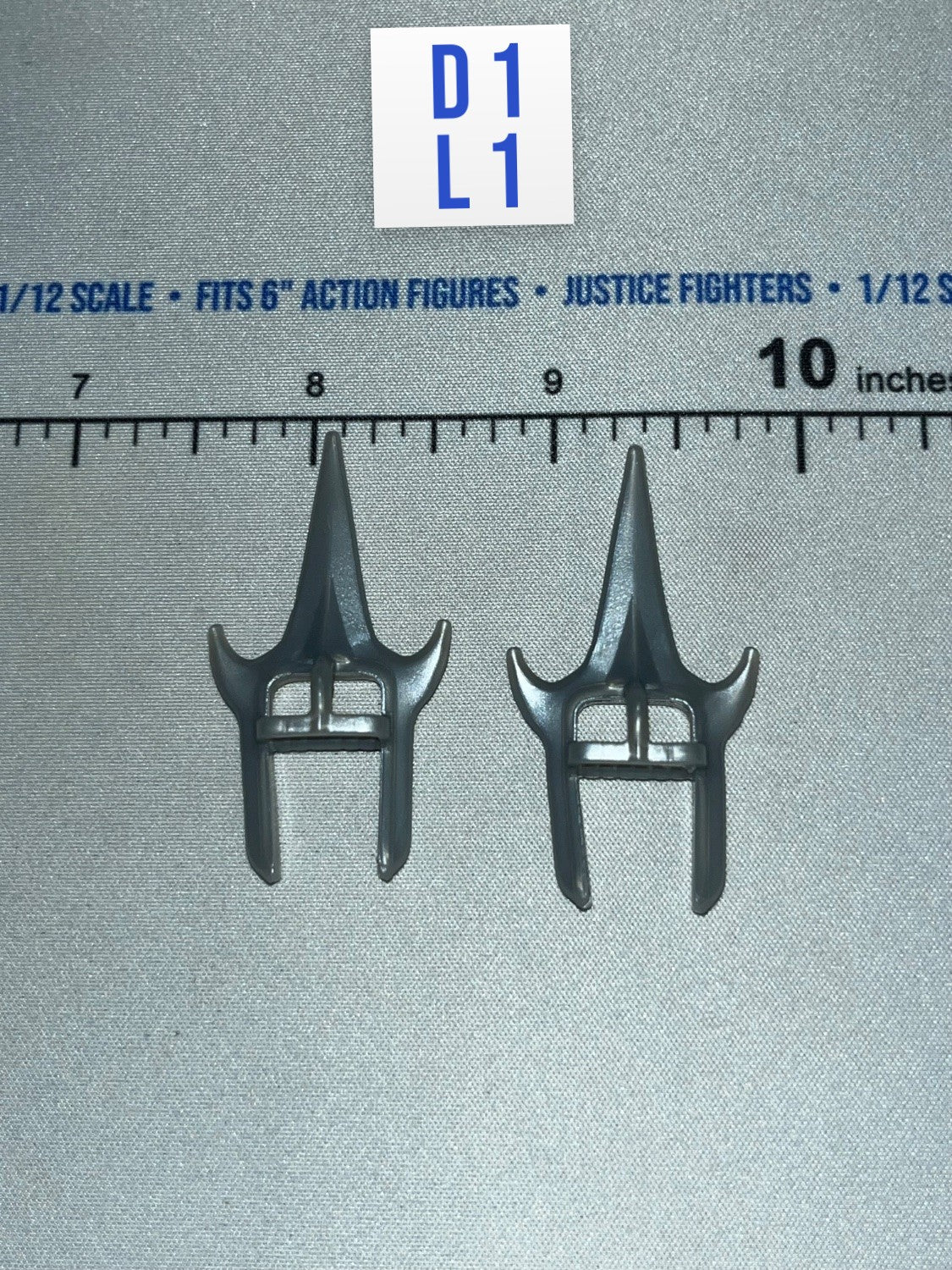 1/12 Scale Modern Era Shoulder Armor Pair - GI Joe Classified Cobra Ninjas #160