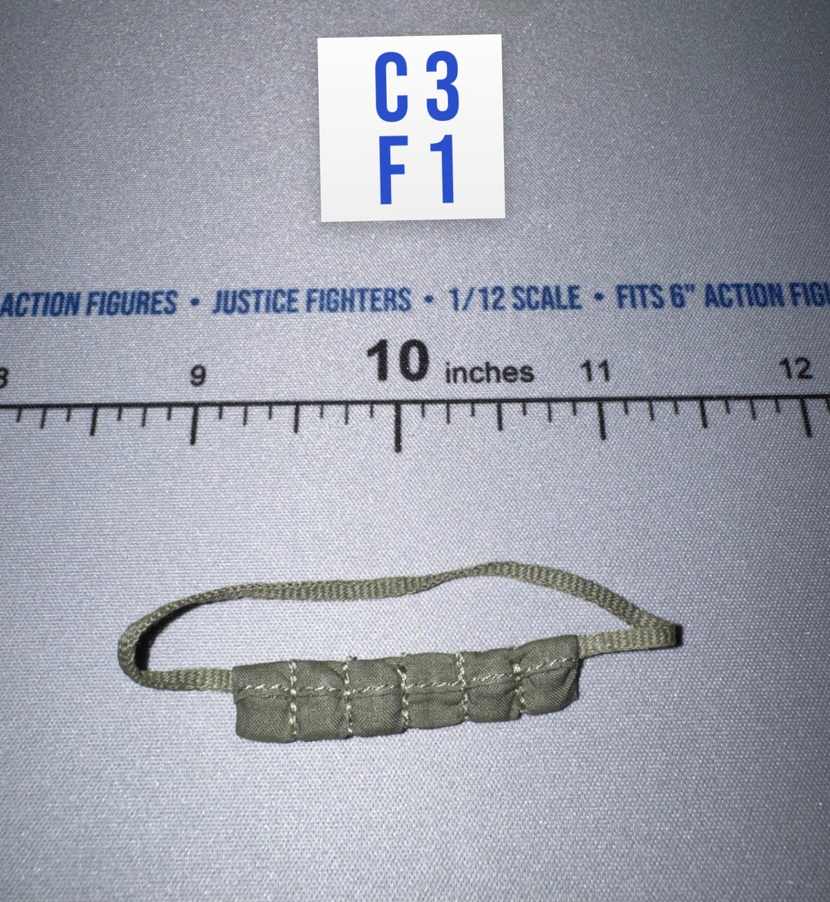 1/12 Scale WWII German Ammunition Pouches - WWII US Ranger Private Jackson DiD XA80009