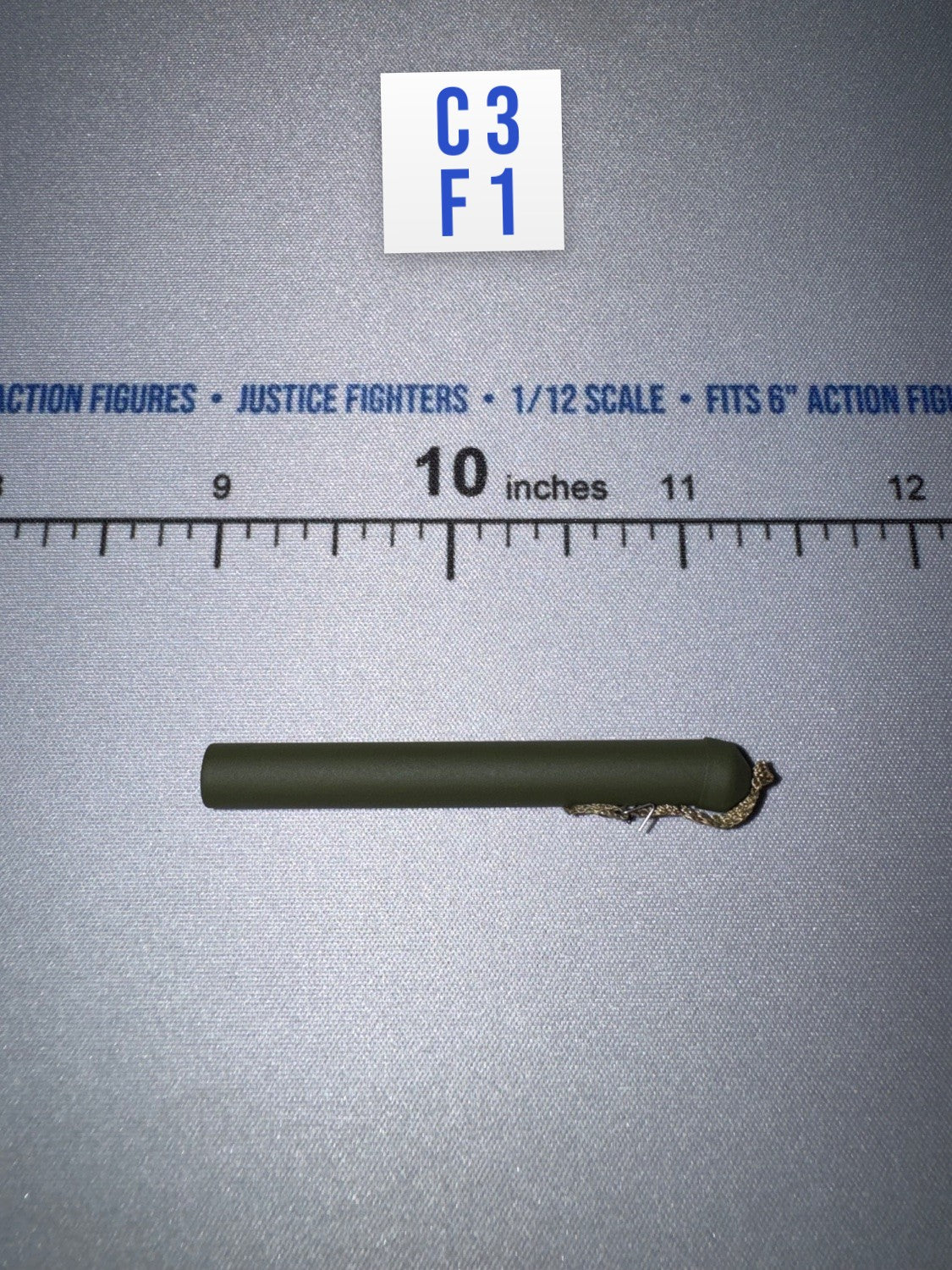 1/12 Scale WWII German Stick Grenade - WWII US Ranger Private Jackson DiD XA80009