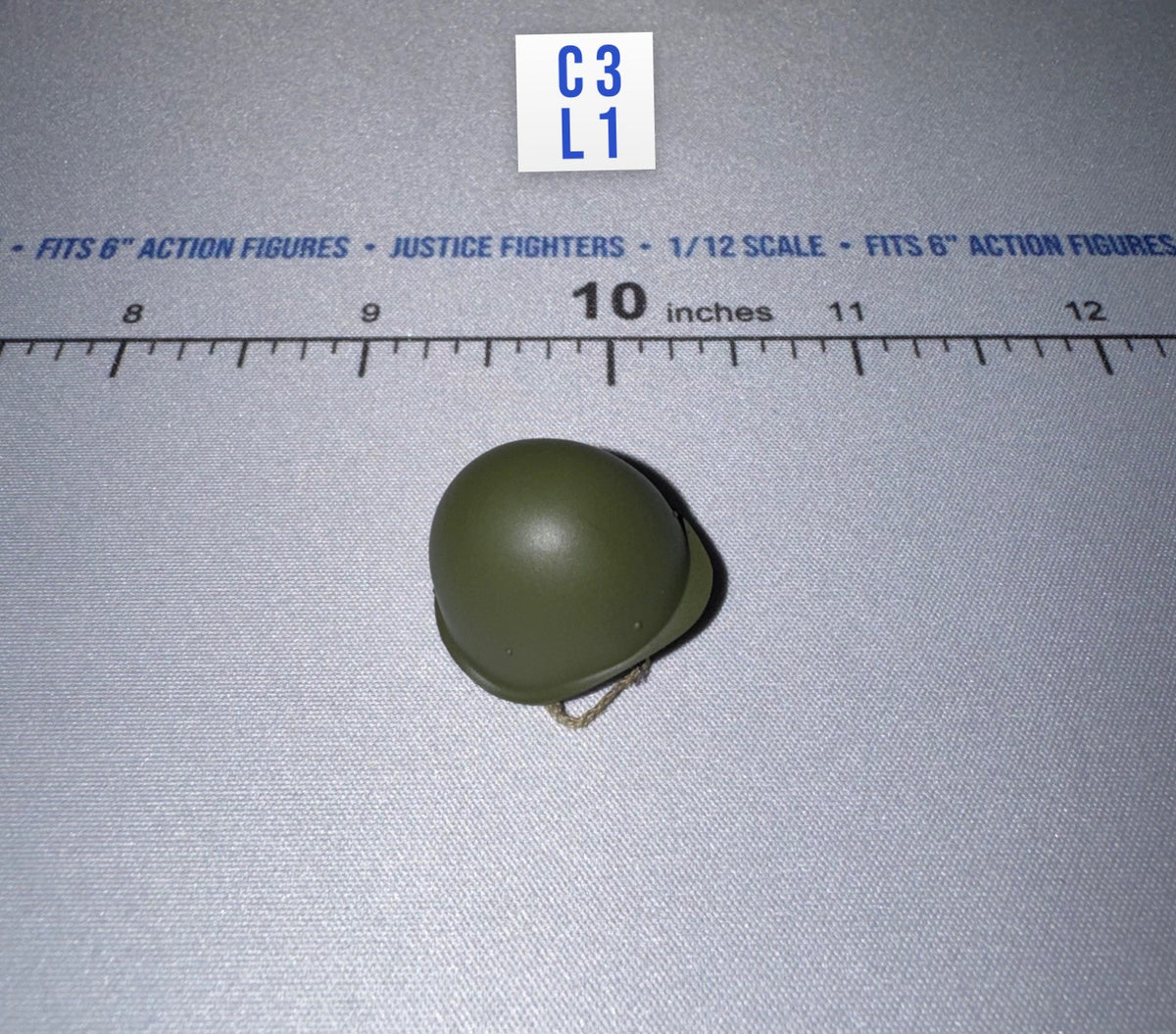 1/12 Scale WWII German M1 Steel Helmet - Russian Sniper – Vasily Zaitsev XR80037