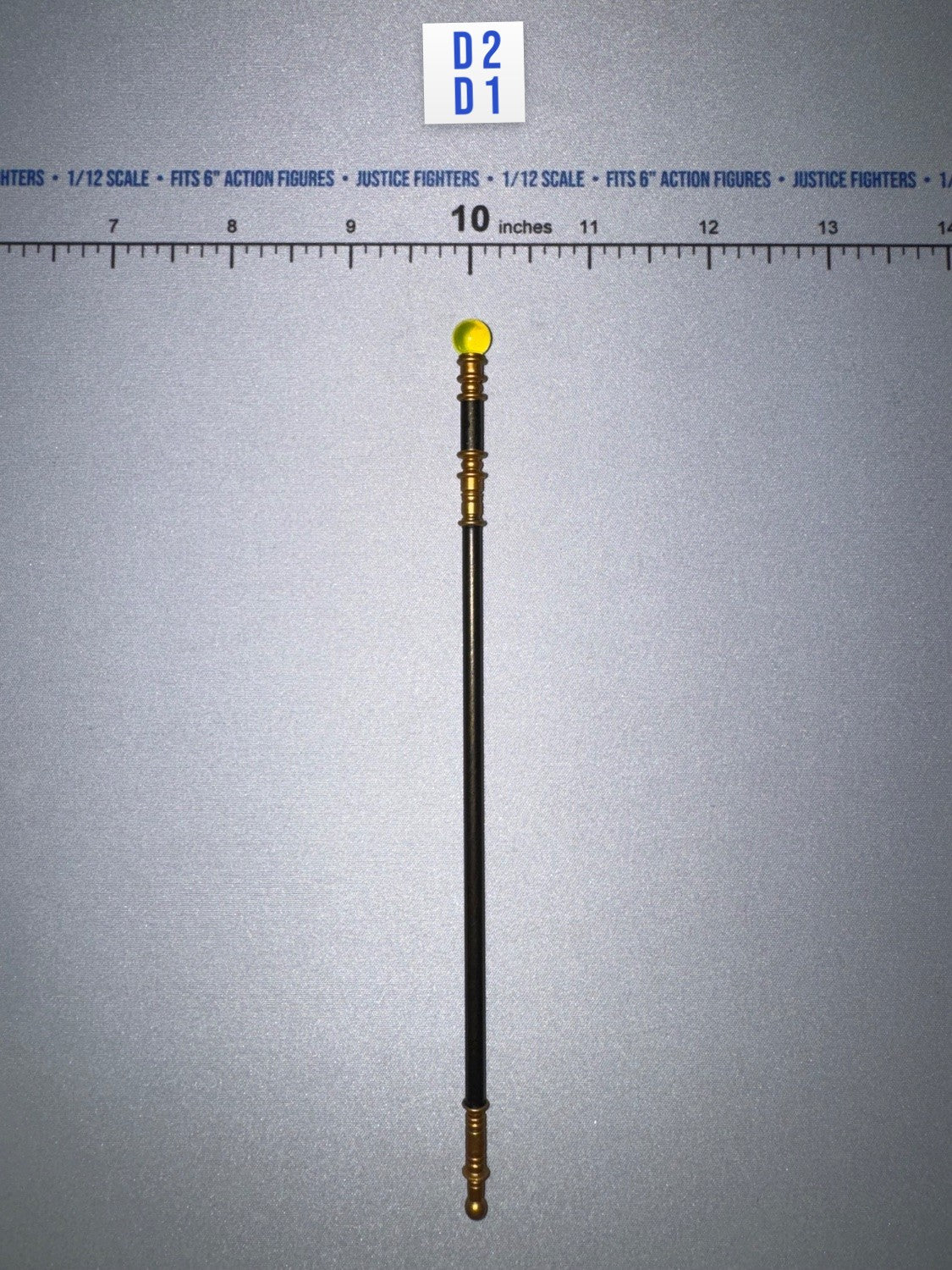 1/12 Scale Medieval Wizard Staff - Scaphoid 2 - Four Horsemen Mythic Legions: Legacies of Mythoss
