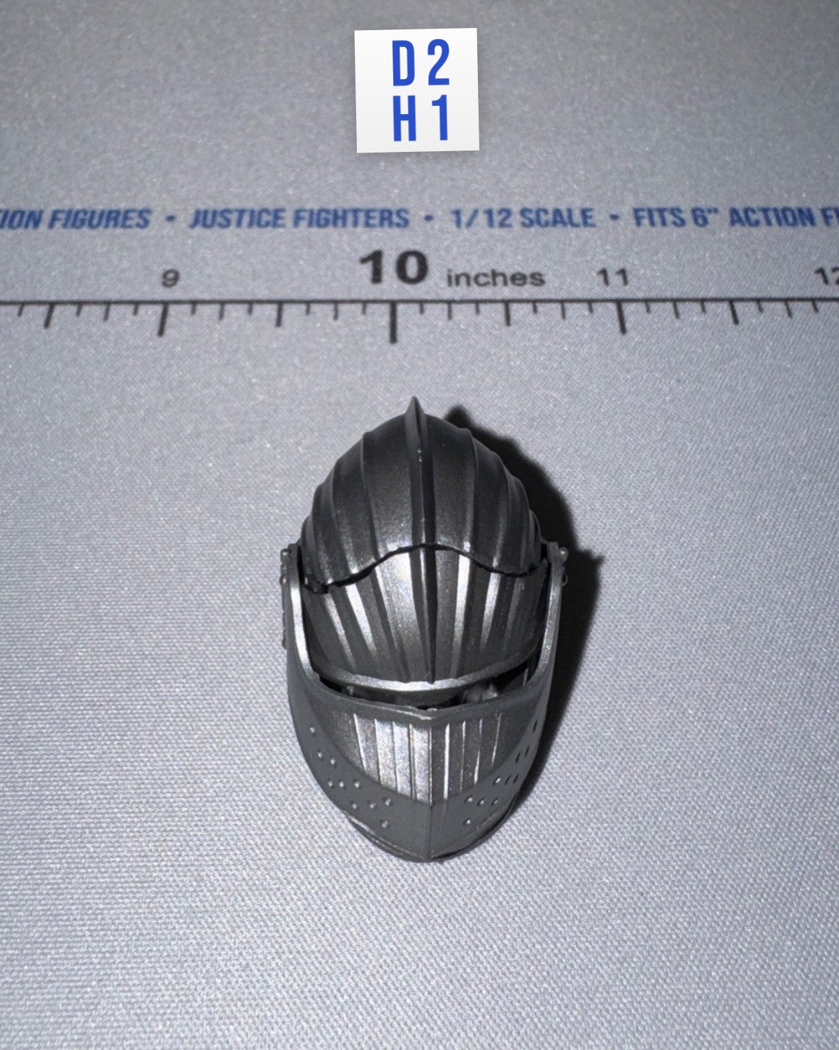 1/12 Scale Medieval Knight Helmet - Otho 2 - Mythic Legions Four Horsemen