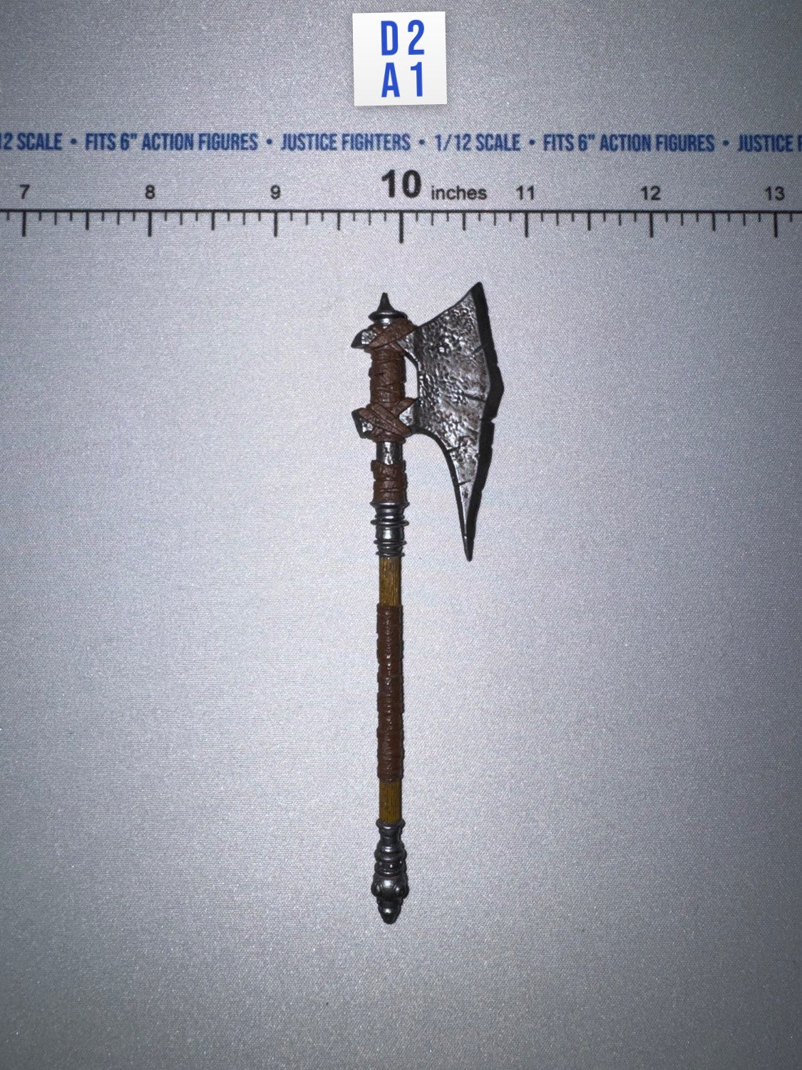1/12 Scale Medieval Fantasy Fantasy Battle Axe - Urzokk 2 - Mythic Legions Four Horsemen
