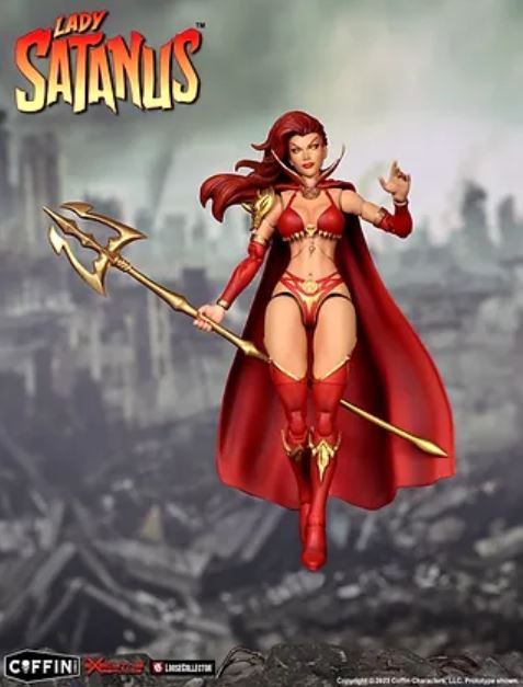 1/12 Scale Executive Replicas LADY SATANUS 6in Action Figure - NIB Executive Replicas ER-LC-LS