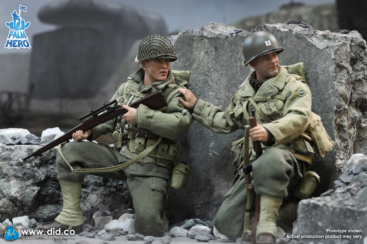 1/12 Scale Palm Hero Series WWII US 2nd Ranger Battalion Series 2 – Private Jackson - NIB DID XA80009