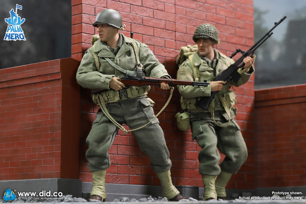 1/12 Scale Palm Hero Series WWII US 2nd Ranger Battalion Series 3 – Private Caparzo - NIB DID XA80011