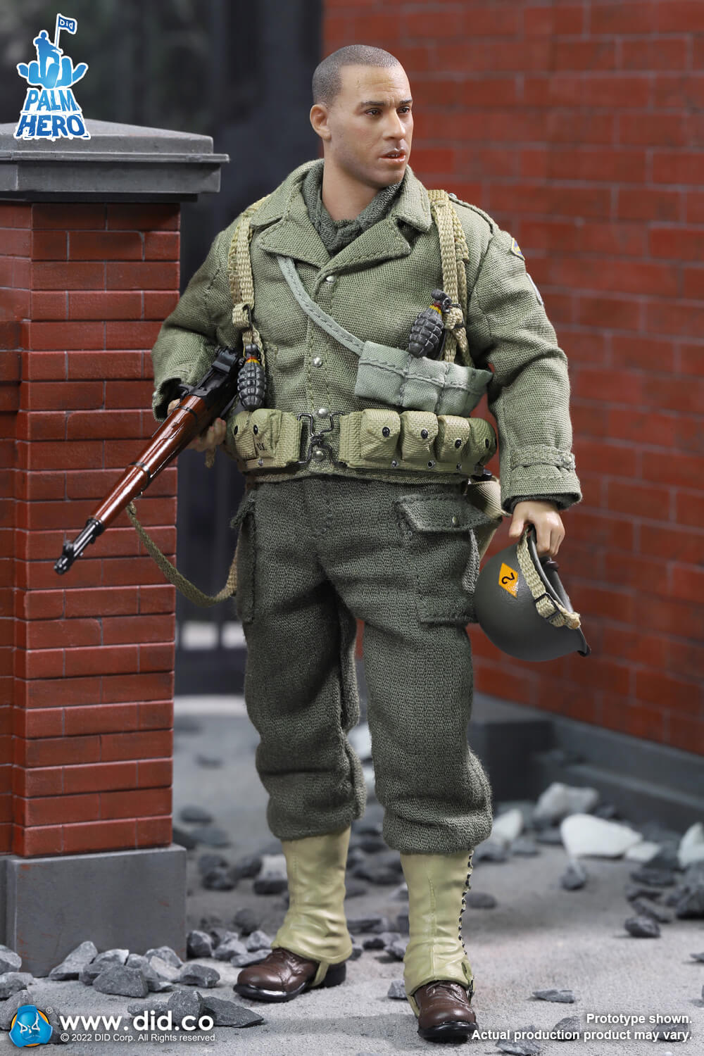 1/12 Scale Palm Hero Series WWII US 2nd Ranger Battalion Series 3 – Private Caparzo - NIB DID XA80011