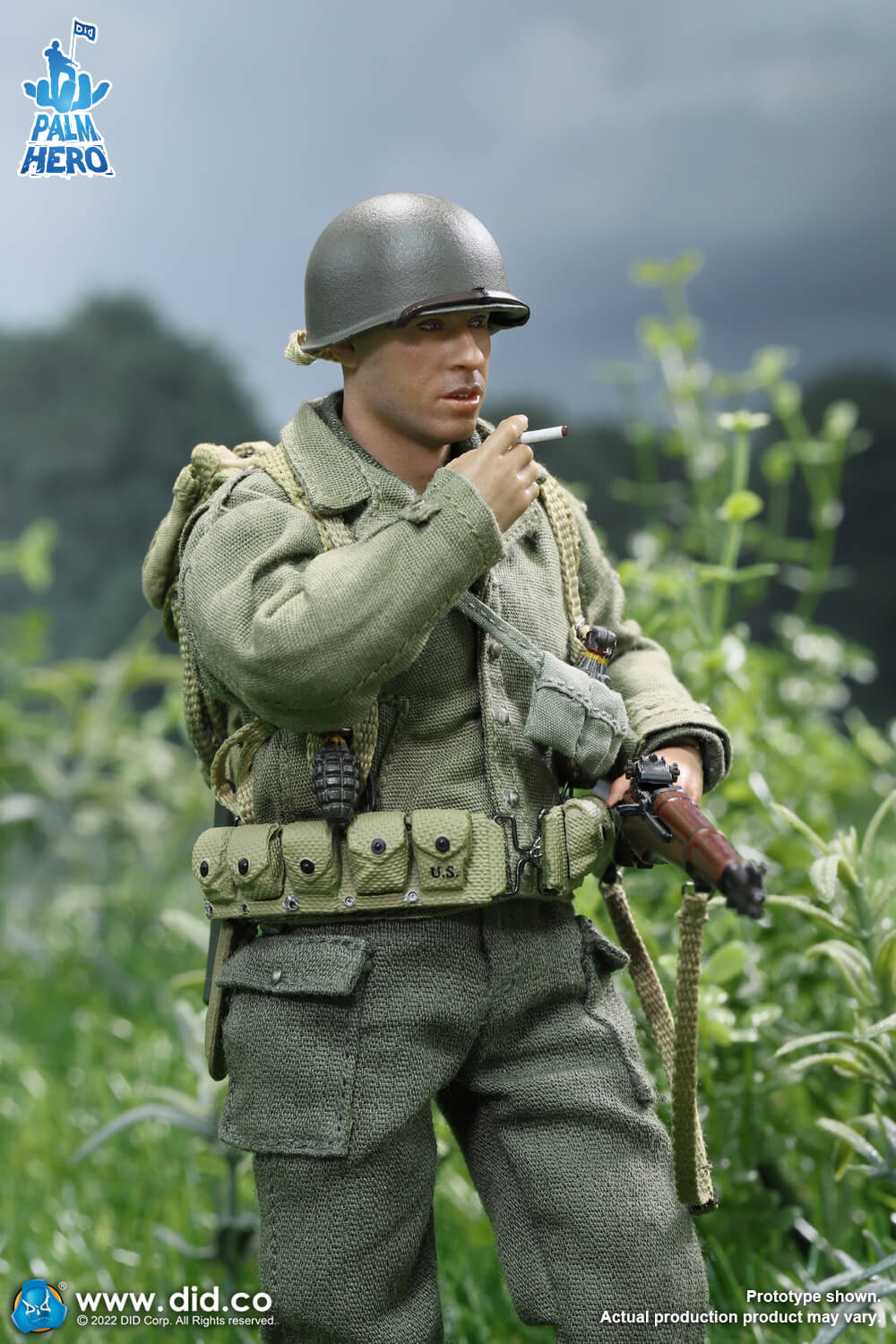 1/12 Scale Palm Hero Series WWII US 2nd Ranger Battalion Series 3 – Private Caparzo - NIB DID XA80011