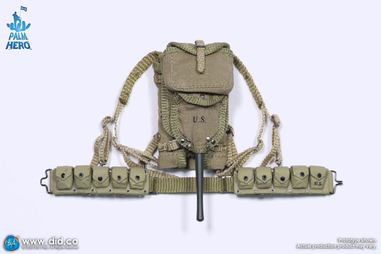 1/12 Scale Palm Hero Series WWII US 2nd Ranger Battalion Series 3 – Private Caparzo - NIB DID XA80011