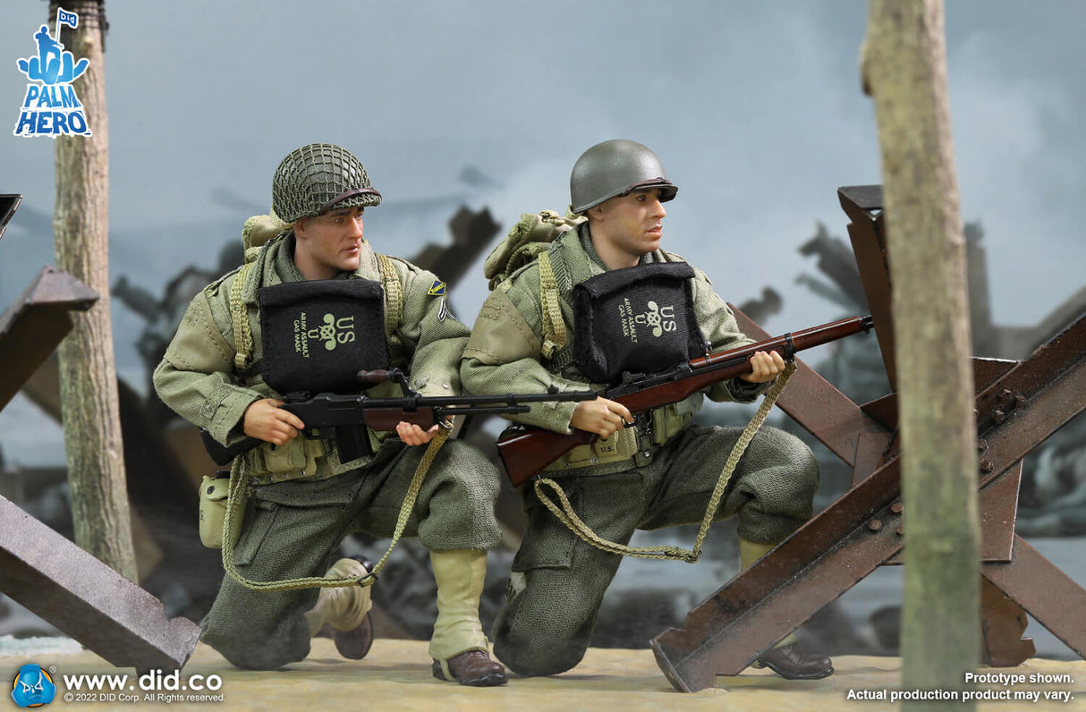 1/12 Scale Palm Hero Series WWII US 2nd Ranger Battalion Series 3 – Private Caparzo - NIB DID XA80011