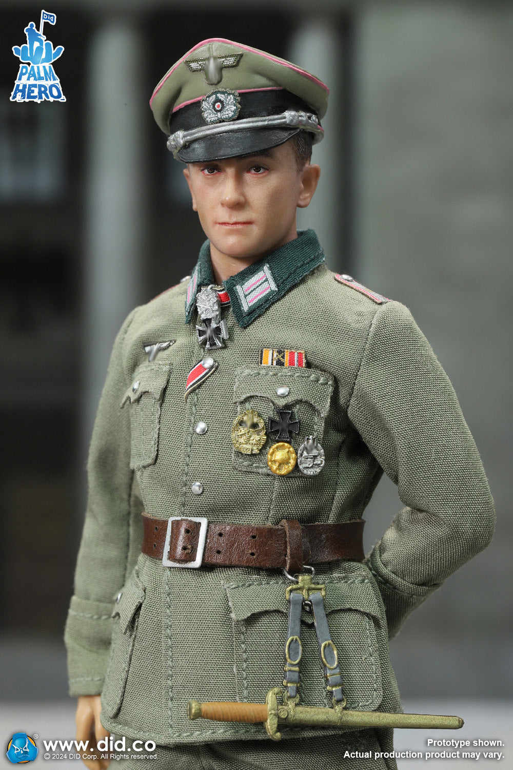 1/12 Scale WWII German Panzer Commander - Otto Carius - NIB DID XD80027