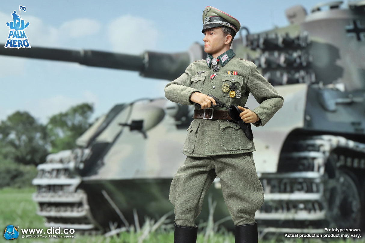 1/12 Scale WWII German Panzer Commander - Otto Carius - NIB DID XD80027