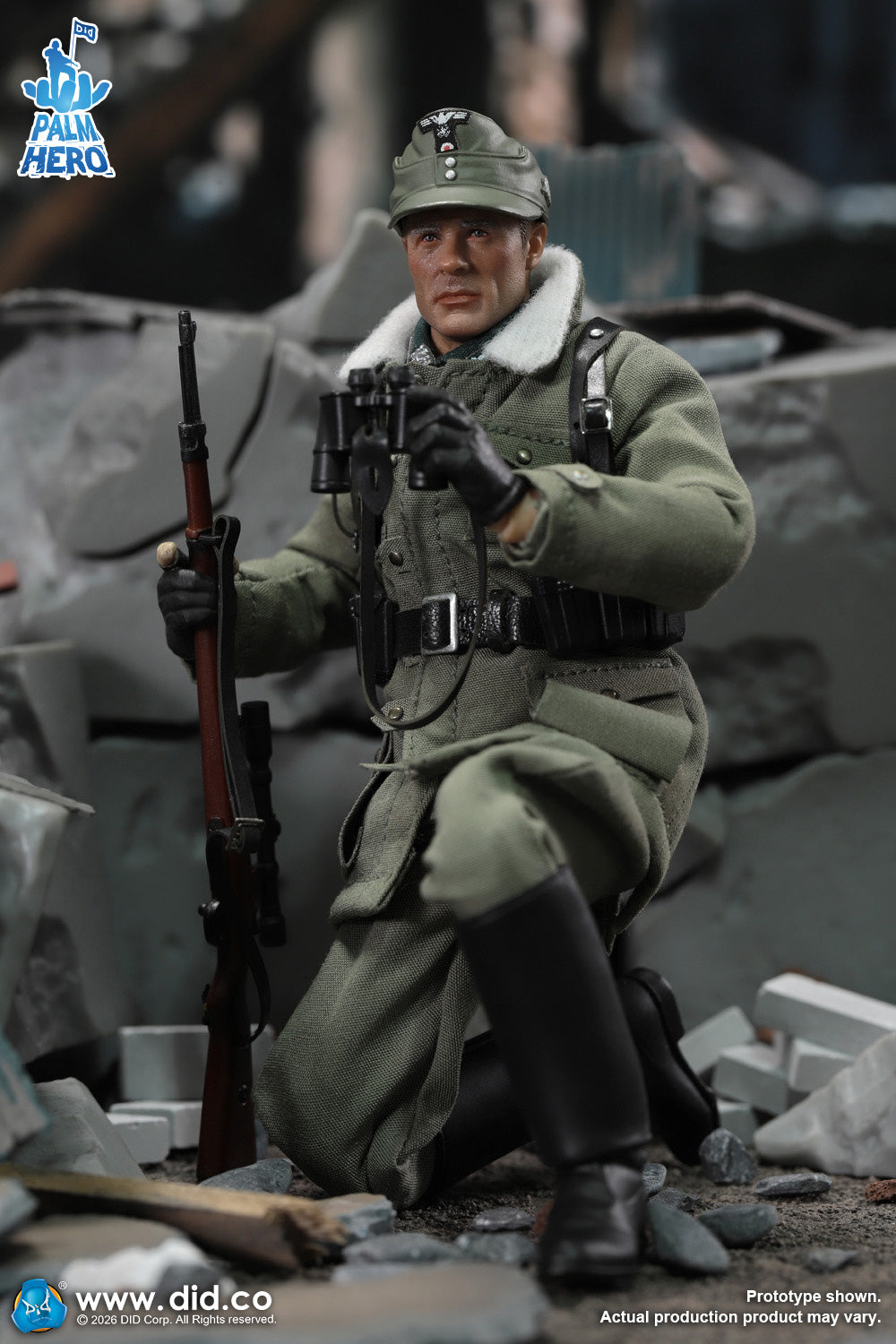 1/12 Scale WWII German - Major Erwin König - NIB DID XD80036
