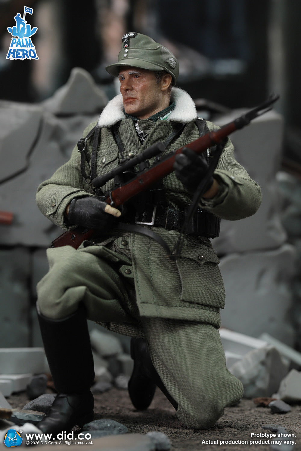 1/12 Scale WWII German - Major Erwin König - NIB DID XD80036