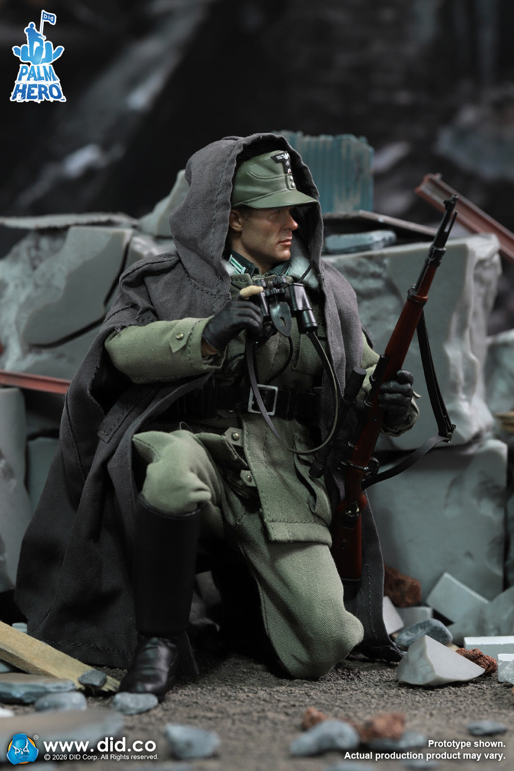 1/12 Scale WWII German - Major Erwin König - NIB DID XD80036