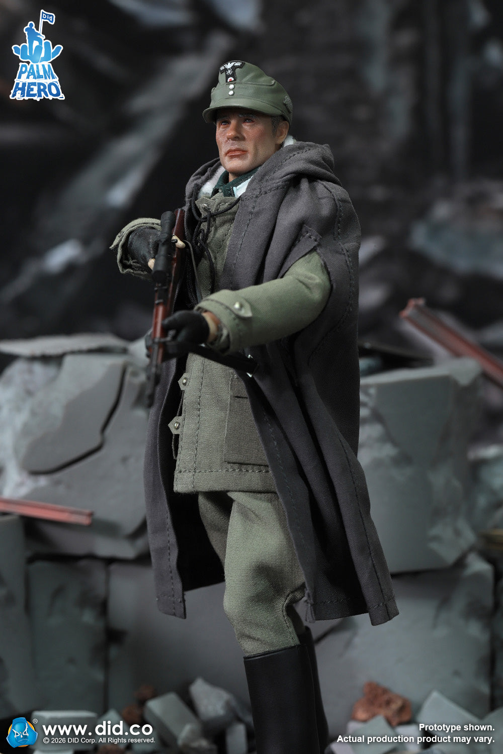 1/12 Scale WWII German - Major Erwin König - NIB DID XD80036