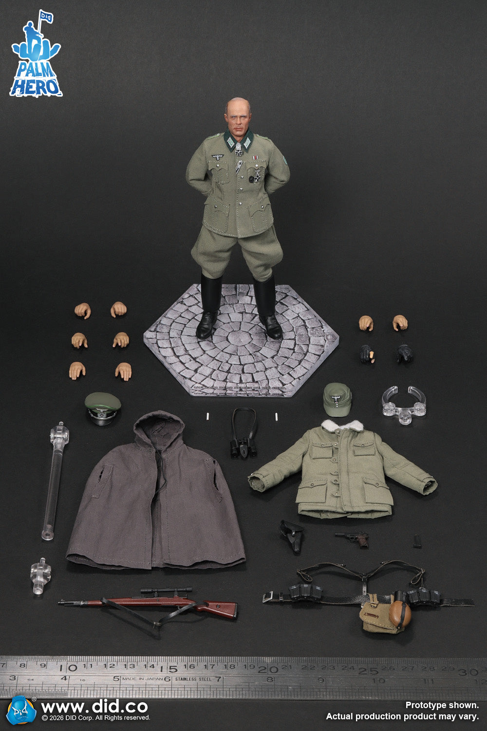 1/12 Scale WWII German - Major Erwin König - NIB DID XD80036