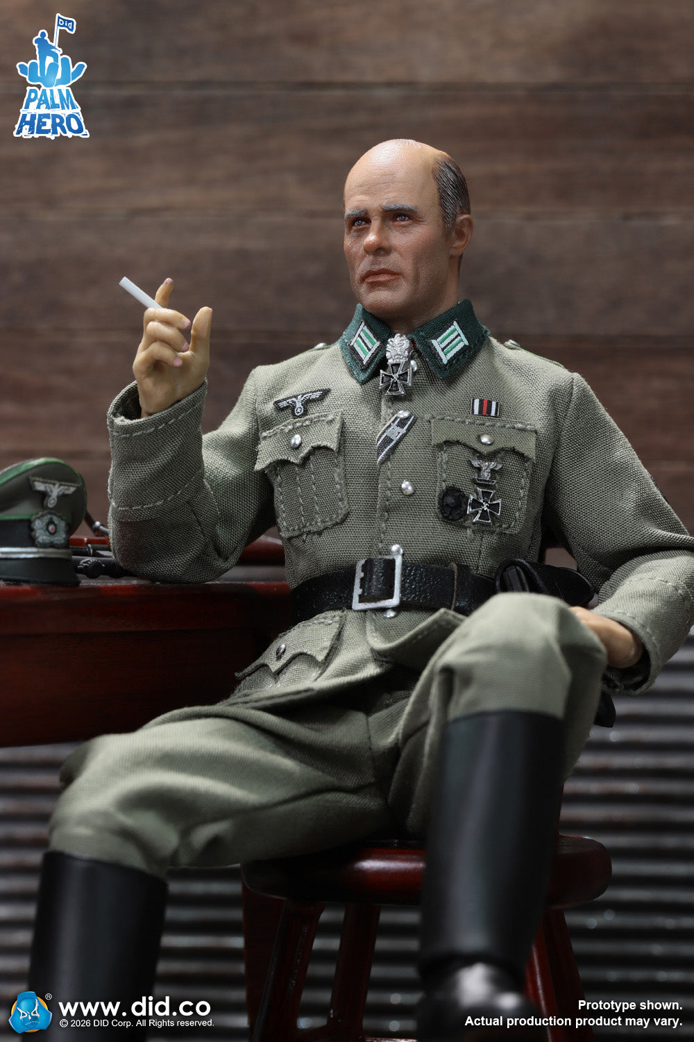 1/12 Scale WWII German - Major Erwin König - NIB DID XD80036
