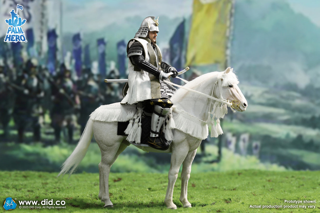 1/12 Scale Palm Hero Series White Horse - NIB DID XH80021