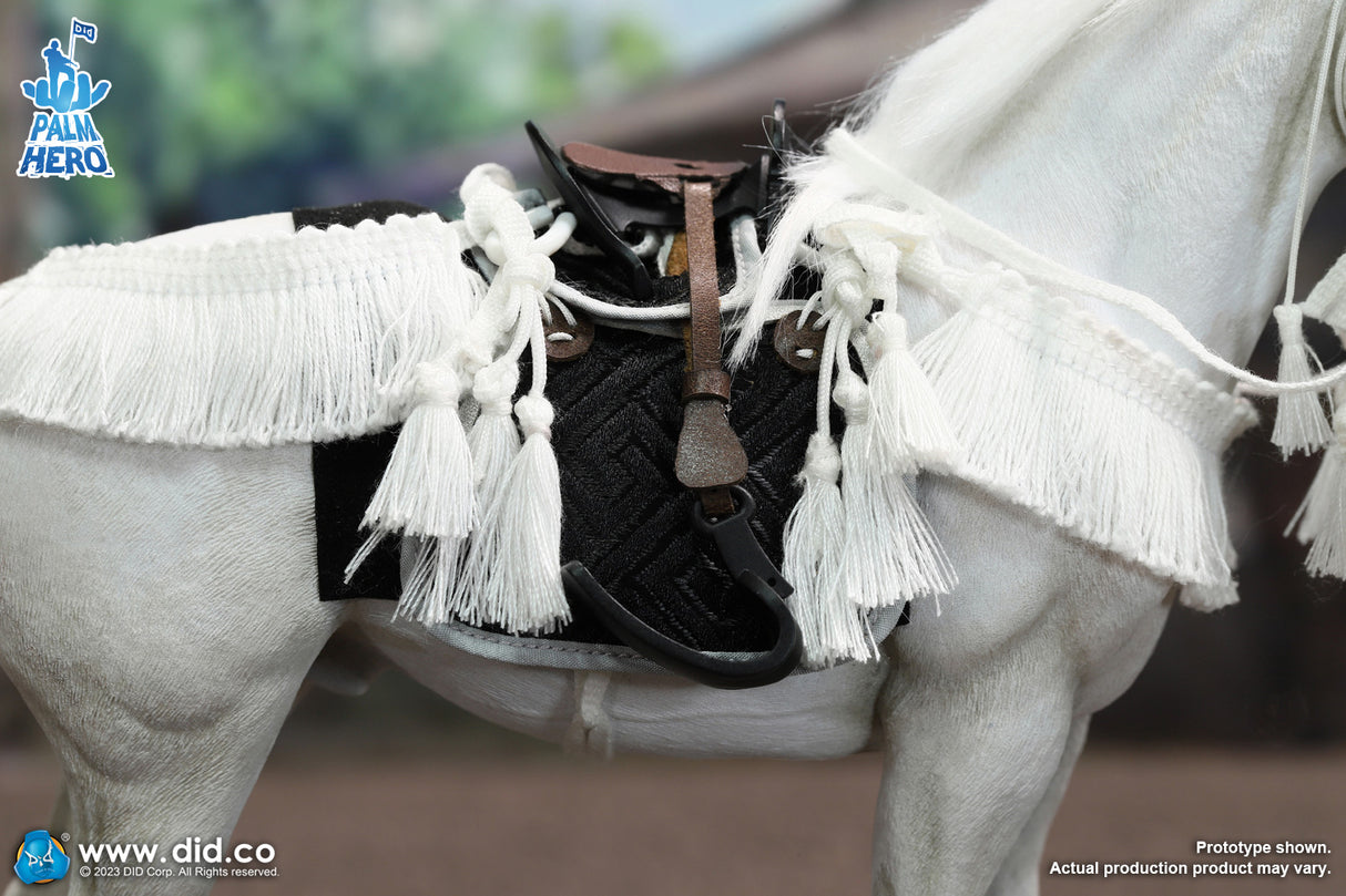 1/12 Scale Palm Hero Series White Horse - NIB DID XH80021