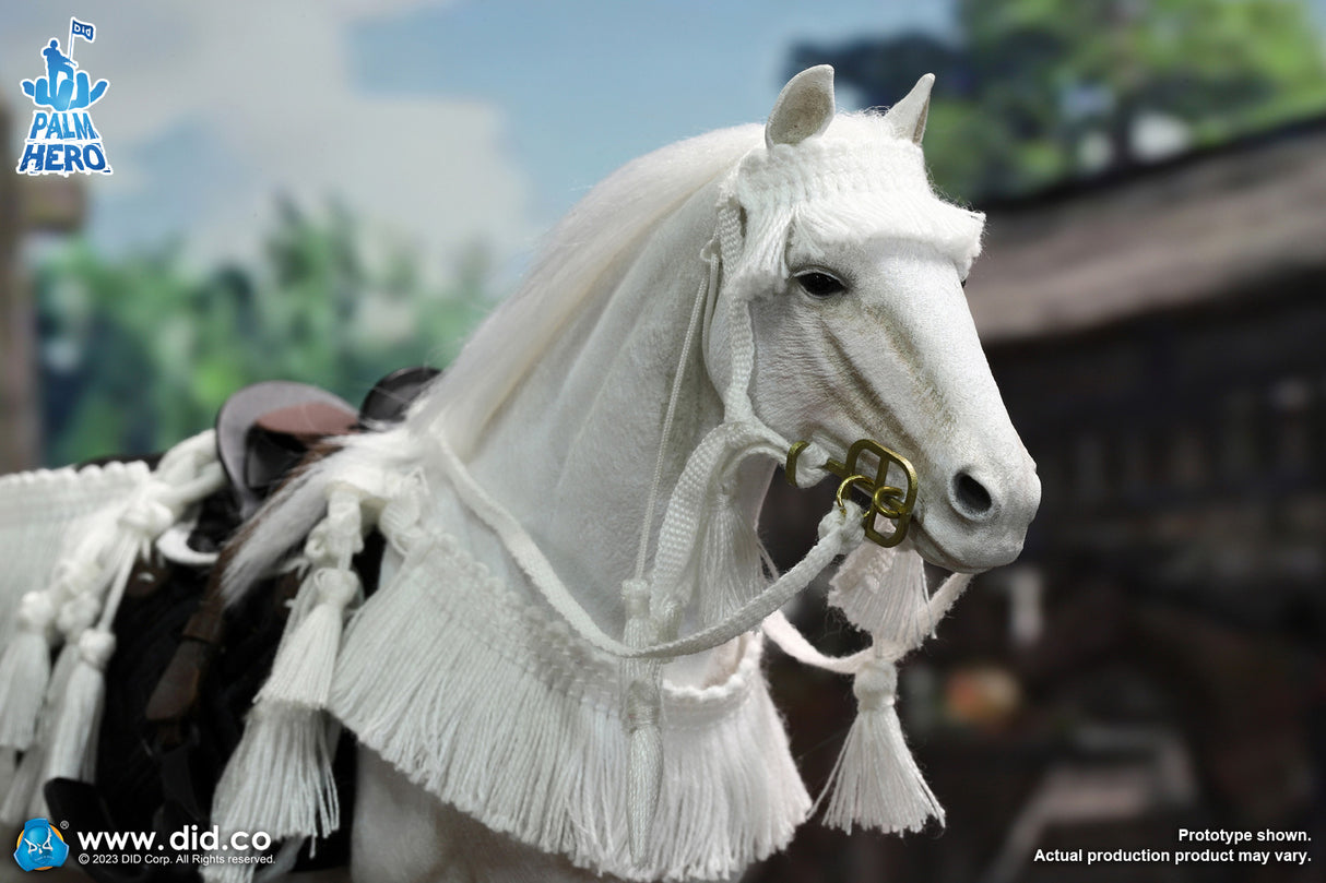 1/12 Scale Palm Hero Series White Horse - NIB DID XH80021