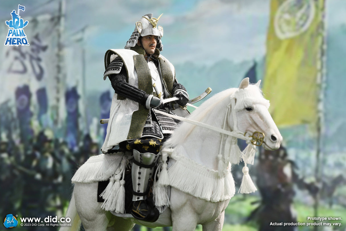 1/12 Scale Palm Hero Series White Horse - NIB DID XH80021