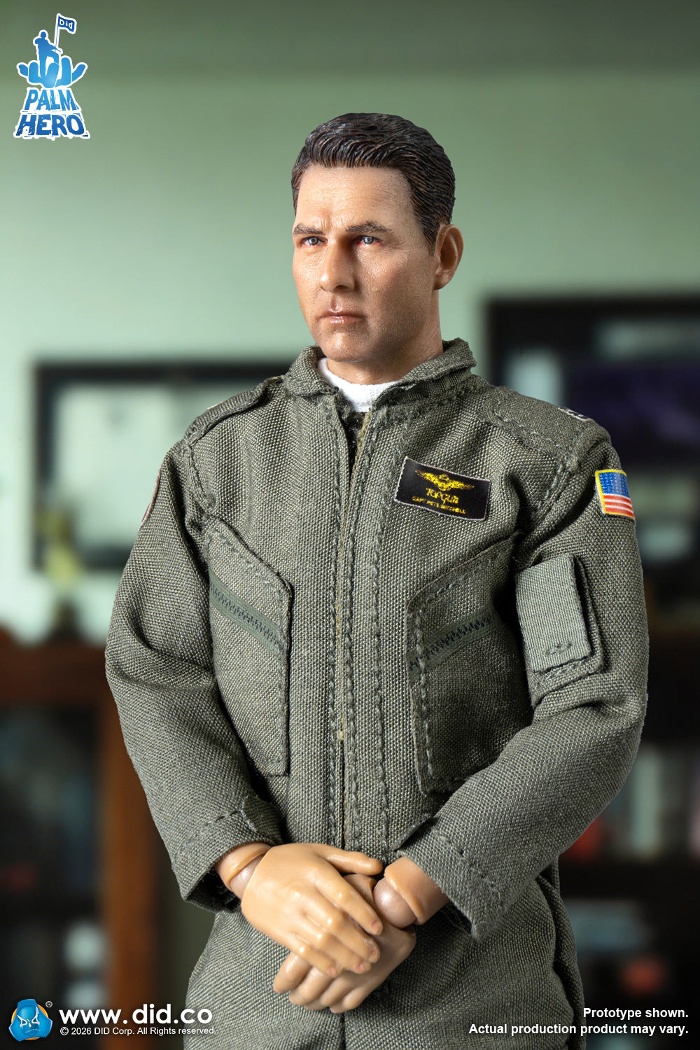 1/12 Scale The US Navy F/A-18E Pilot - Captain Mitchell - NIB DID XM80031 - Fighter Weapons School Instructor