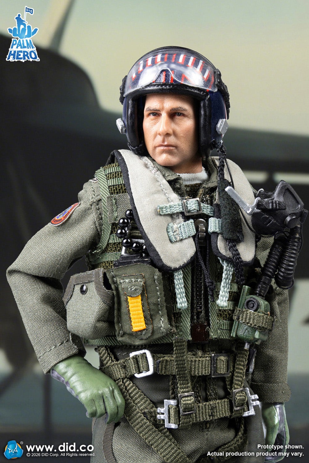 1/12 Scale The US Navy F/A-18E Pilot - Captain Mitchell - NIB DID XM80031 - Fighter Weapons School Instructor