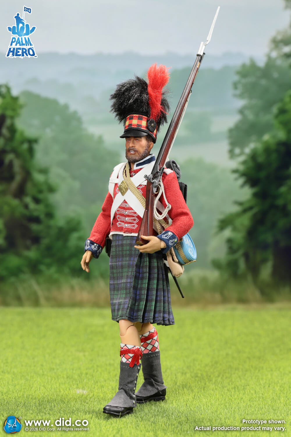 *Preorder* XN80040 1/12 The Black Watch - DID USA Full Set