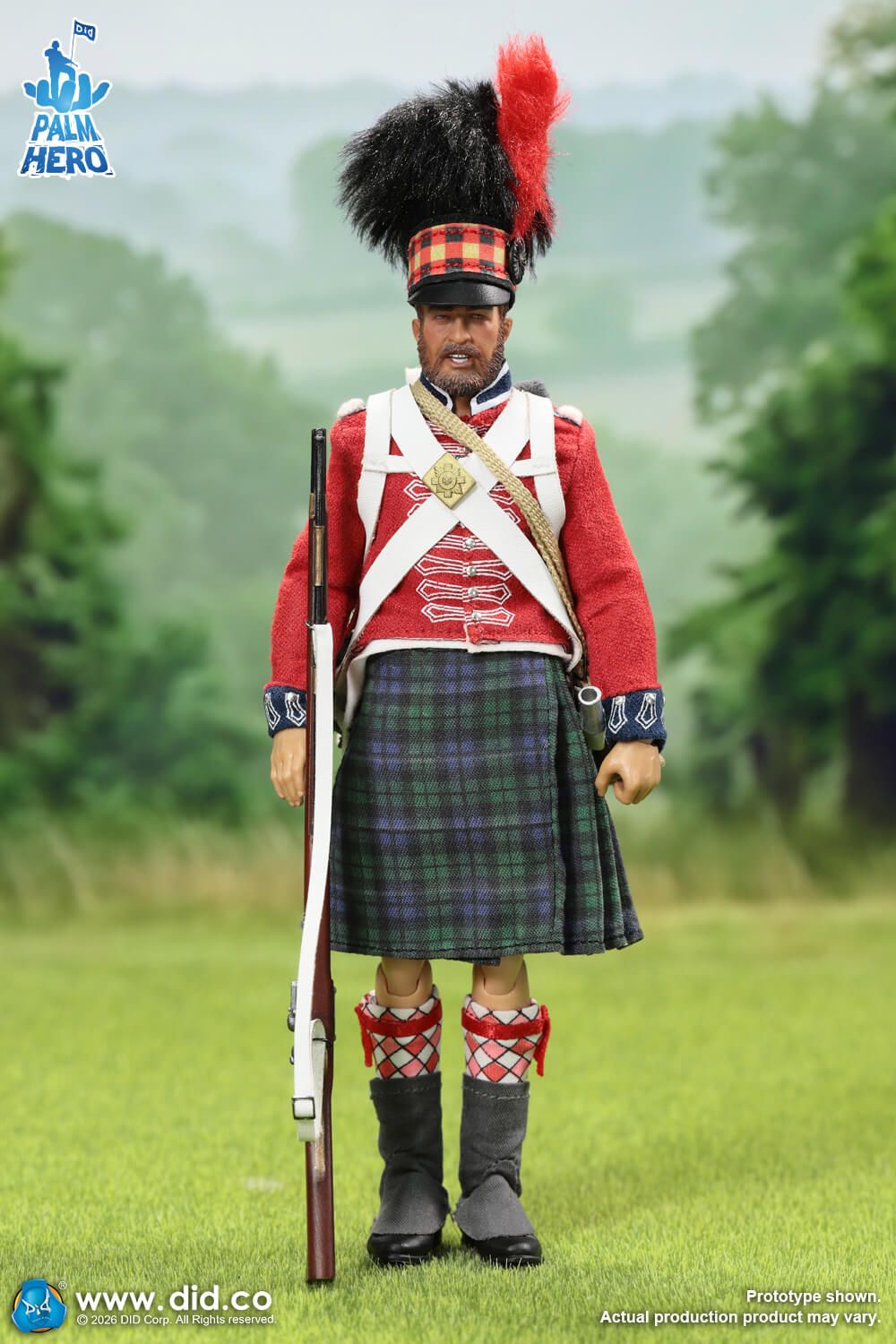 *Preorder* XN80040 1/12 The Black Watch - DID USA Full Set