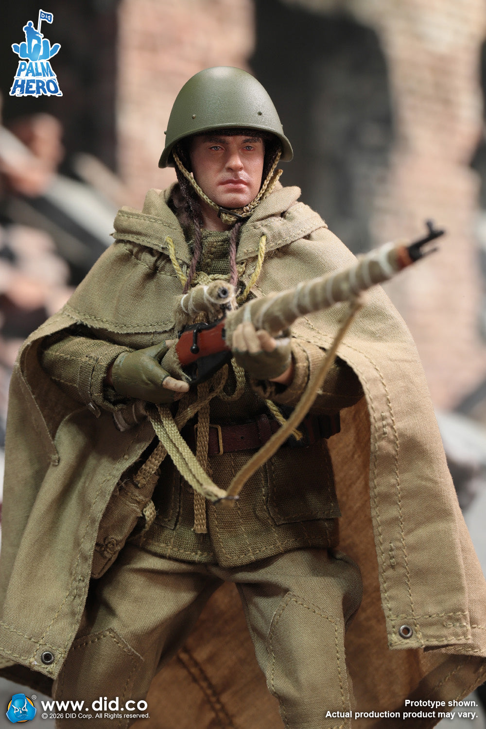 1/12 Scale WWII Russian Sniper - Vasily Zaitsev - NIB DID XR80037