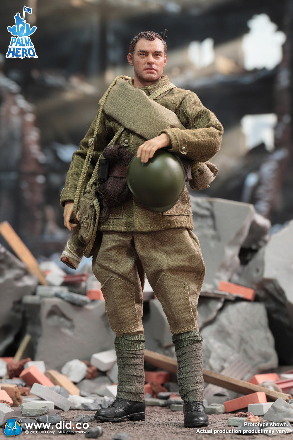 1/12 Scale WWII Russian Sniper - Vasily Zaitsev - NIB DID XR80037