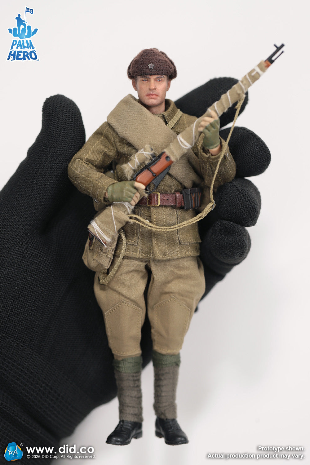 1/12 Scale WWII Russian Sniper - Vasily Zaitsev - NIB DID XR80037