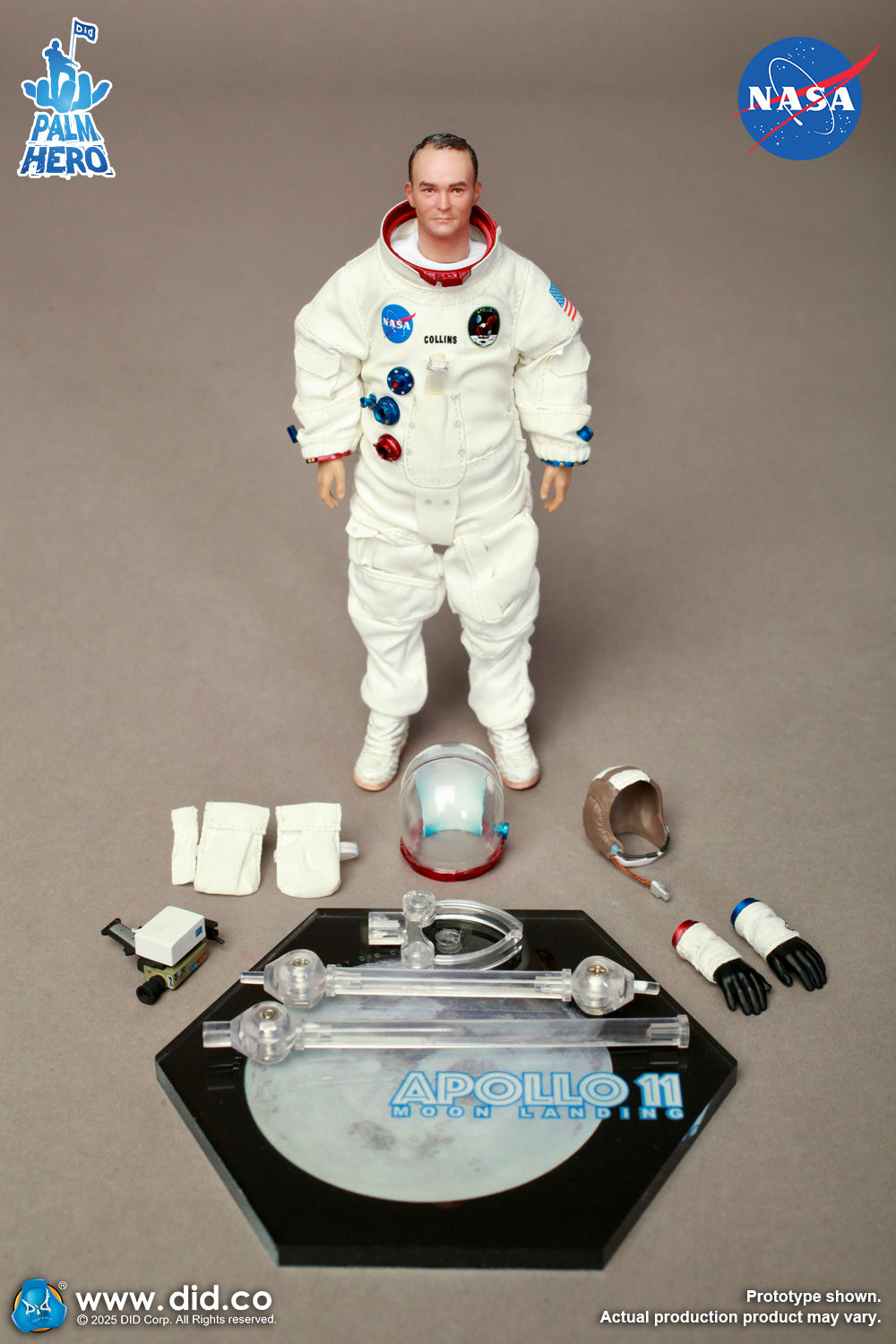 1/12 Scale Apollo 11 Astronaut Michael Collins - NIB DID XS80035